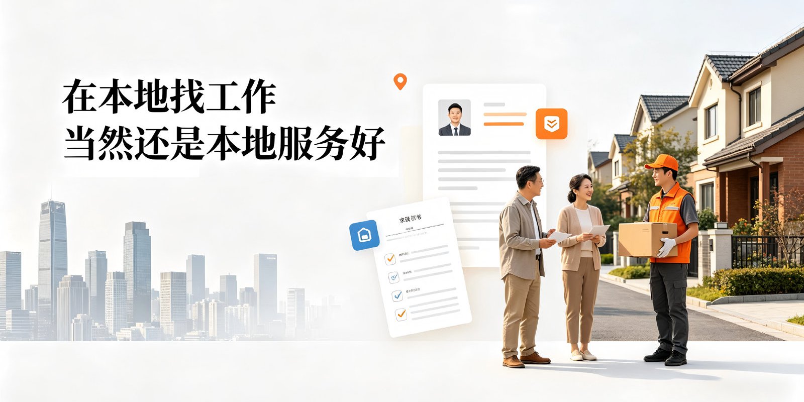 找工作还是本地好